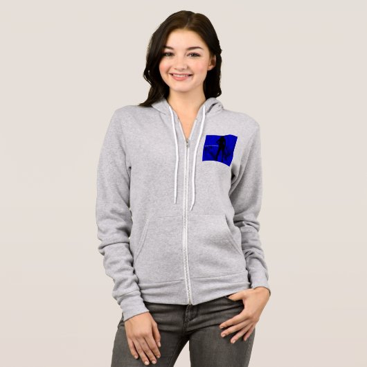 Ik ben mijn enige concurrent - Fitness / Bodybuild Hoodie (Voorkant volledig)