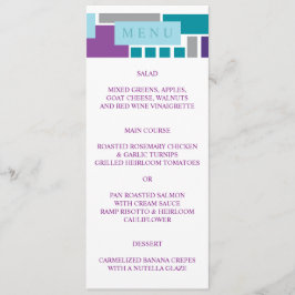 IK BEN MIJN GEDOVED Weddenschapskaart Menu