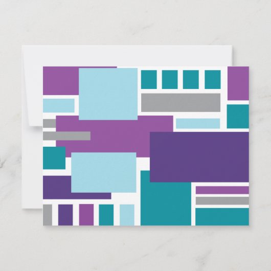 IK BEN MIJN GELIEFDE bruiloft uitnodiging antwoord (Achterkant)