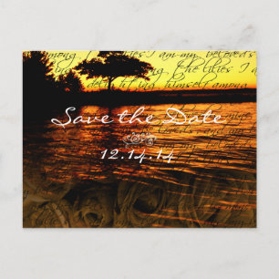 Ik ben mijn geliefde en mijn geliefde is de mijne aankondigingskaart