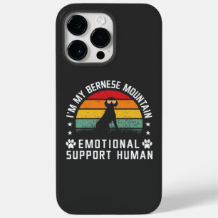Ik ben mijn man voor emotionele steun aan Bernese Case-Mate iPhone 14 Pro Max Hoesje