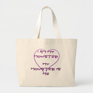 Ik ben mijn monstertas grote tote bag