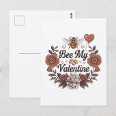 Ik ben mijn Valentijn Briefkaart (Voorkant / Achterkant)