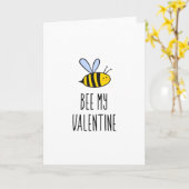 Ik ben mijn Valentijn Kaart (Gele Bloem)