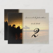 Ik ben mijn vermoede Kaarten voor Sunset Weddensch (Voorkant / Achterkant)