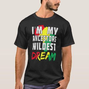 Ik ben mijn voorouders Wildest Dream Women Black H T-shirt