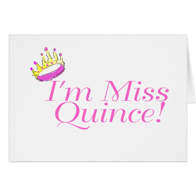 Ik ben Miss Quince (Voorkant Horizontaal)