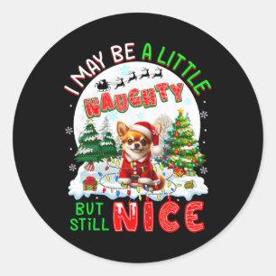 Ik ben misschien een beetje stout, maar nog steeds ronde sticker