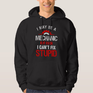 Ik ben misschien een mechanisch, maar een kantelfi hoodie
