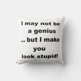 Ik ben misschien geen genie..zoek naar oneindighei kussen