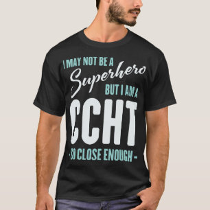 Ik ben misschien geen superheld, Funny CCHT T-shirt