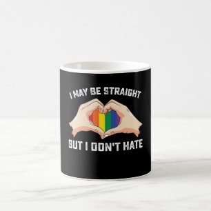 Ik ben misschien hetero, maar ik haat homo's niet koffiemok