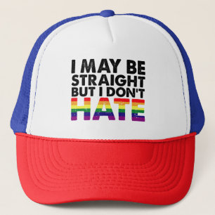 Ik ben misschien hetero, maar ik haat LGBT Gay nie Trucker Pet