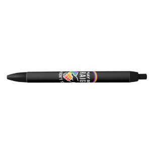 Ik ben misschien hetero, maar ik haat LGBT Gay Pri Zwarte Inkt Pen