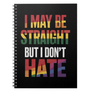 Ik ben misschien hetero, maar ik haat LGBT Pride n Notitieboek