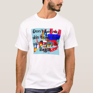 Ik ben misschien illegaal t-shirt