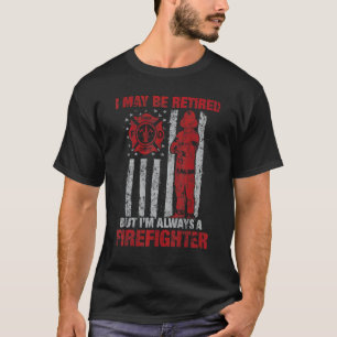 Ik ben misschien met pensioen, maar ik ben altijd t-shirt