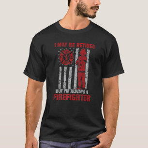 Ik ben misschien met pensioen, maar ik ben altijd t-shirt
