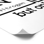 Ik ben misschien nerveus, maar slechts periodiek poster (Hoek)