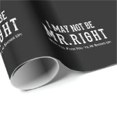 Ik ben misschien niet de heer right offensieve t-s cadeaupapier (Rol Hoek)