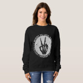 Ik ben misschien ontspannen, maar ik kan echt naar trui (Voorkant volledig)