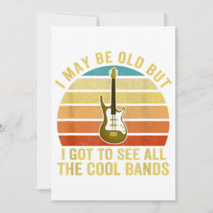 Ik ben misschien oud, maar ik moet alle koele band kaart