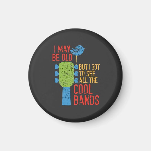 Ik ben misschien oud, maar ik moet alle kool buik magneet (Voorkant)