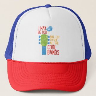 Ik ben misschien oud, maar ik moet alle kool buik trucker pet