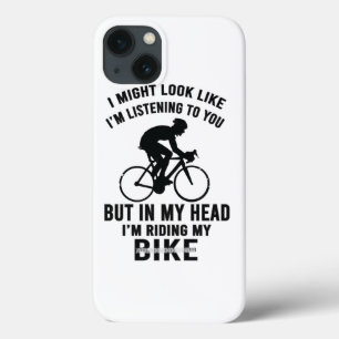 Ik ben m'n hoofd. Ik rijd met mijn fiets T-Shirt. Case-Mate iPhone Case