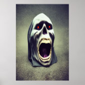 Ik ben m'n lichaam kwijt... | AI Art. Poster (Voorkant)