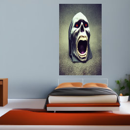 Ik ben m'n lichaam kwijt... | AI Art. Poster