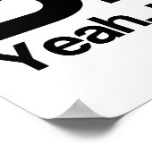 Ik ben MN Nice Bro Ja jij Betcha Funny Poster (Hoek)