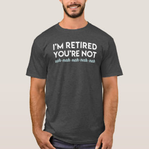 Ik ben moe, je bent het niet! Nah Nah Dark T-shirt