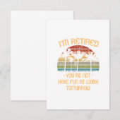 Ik ben moe. Je bent niet meer. Bedankkaart (Voorkant / Achterkant)