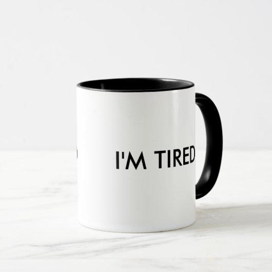 Ik ben moe mok (Voorkant rechts)