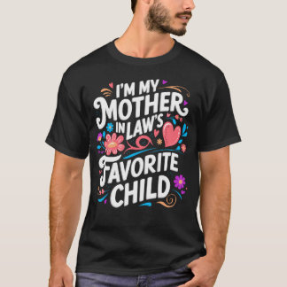 Ik Ben Moeder In Wet Favoriete Kind Ouder Grappig T-shirt