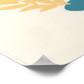 Ik ben moedig - Kinder affirmatie Poster (Hoek)