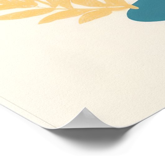 Ik ben moedig - Kinder affirmatie Poster (Hoek)