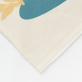 Ik ben moedig - Kinder bevestiging Fleece Deken (Hoek)