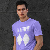 Ik ben moeilijk om haar te laten zien, pap Birthda Tri-Blend Shirt