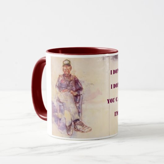 Ik ben Mok in ruste (Voorkant links)