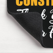 Ik ben momenteel in aanbouw muismat (Hoek)