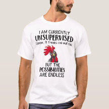 Ik ben momenteel onbewaakt - Grappig vrijheidscade