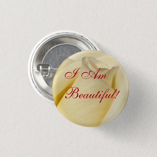 Ik ben mooi!_ Button (Voorkant /achterkant)