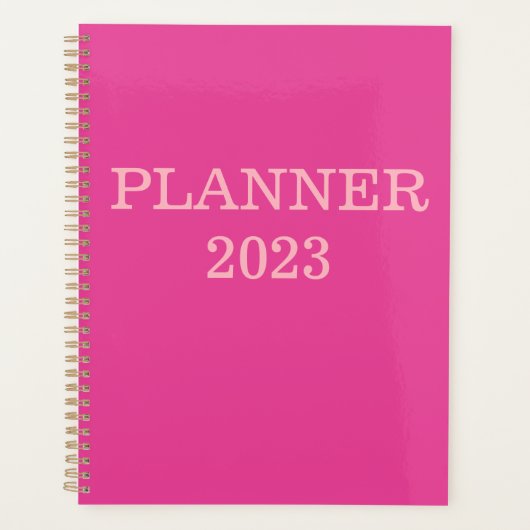"Ik ben mooi roze" Planner (Voorkant)