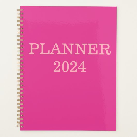 "Ik ben mooi roze" Planner 2024 (Voorkant)