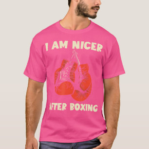 Ik ben mooier boksen kickboxer mma bokshandschoene t-shirt