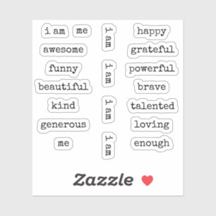 Ik ben Motivatie bevalling Sticker