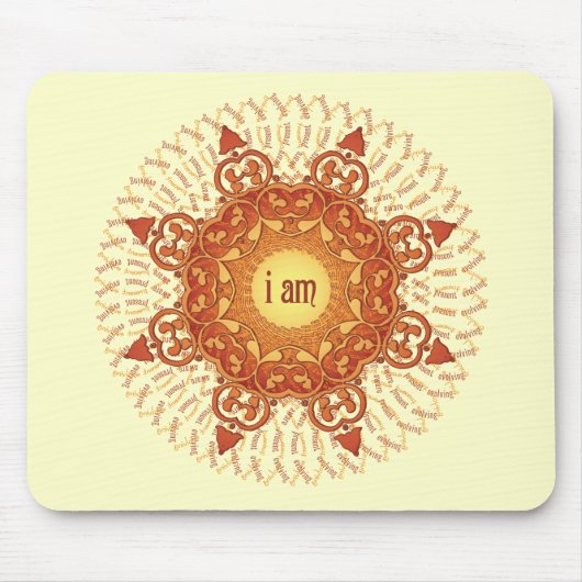 Ik ben... Mousepad Muismat (Voorkant)