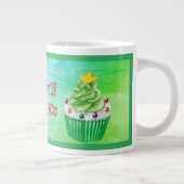 Ik ben MUFFIN zonder jou! Kerst Cupcake Muffin Grote Koffiekop (Rechts)